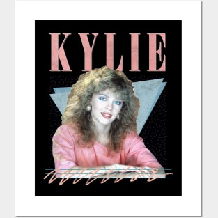 Kylie // 80s Retro Fan Design Posters and Art